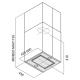 ELICA@KUADRA ISLAND IX/A/43 Cappa / Inox