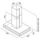 ELICA SPOT PLUS ISLAND IX/A/90 Cappa / Inox