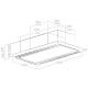 ELICA CLOUD SEVEN IX/F/90 Cappa / Inox