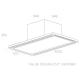 ELICA HILIGHT-X Ceiling 30/A/100 / Inox
