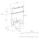 ELICA GETUP BL MAT/A/90 Cappa D.DRAFT / Nero.Mat