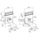 ELICA PANDORA IX/F/90 Cappa D.DRAFT / Inox