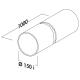ELICA KIT0121000 Tubo Tondo Ø150x1000 / Bianco