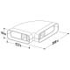 ELICA KIT0121004 Curva 90° 227x288x94 / Bianco