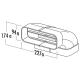 ELICA KIT0121005 Curva 90° 227x94 / Bianco
