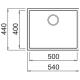 ELLECI LKQ10596BIN Lavello INTEGRA 105 / White