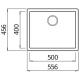 ELLECI LKZ10596 Lavello ZEN 105 / White