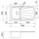 ELLECI@LML40079 Lavello LIVING / Aluminium