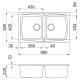 ELLECI@LML45079 Lavello LIVING / Aluminium