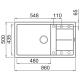 ELLECI LMU41079 Lavello UNICO 410 / Aluminium