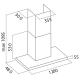 FALMEC LUMINA NRS 120 Cappa Parete / Inox