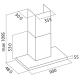 FALMEC LUMINA NRS 90 Cappa Parete / Inox