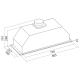 FALMEC GRUPPO INCASSO BUILT-IN 70 / Inox