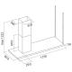 FALMEC LUMEN 175 Cappa Isola / Inox.Dx