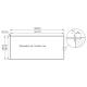 FOSTER@1210.050 Vasca QUADRA 106.1V.FT / Inox.R