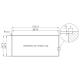 FOSTER@1220.050 Vasca QUADRA 100.1V.FT / Inox.R