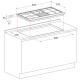 HOTPOINT PHN961TSIX Piano 90.6F / Inox