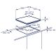 ELECTROLUX KGU64361Z Cottura 60 4Z / Inox*