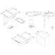 SILVERLINE 7110.8.733.01 Cappa Work Top / NeroABC