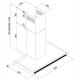 SILVERLINE 3173.9.733.03 Parete 90 N.D. / Inox